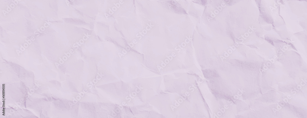 Fototapeta premium A crumpled paper background with a soft pink color. The pink background has a textured, wrinkled appearance, adding depth and interest. Paper texture background vector. Pink background.