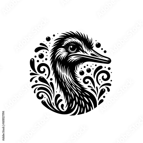 Wallpaper Mural vector illustration of a rooster Torontodigital.ca