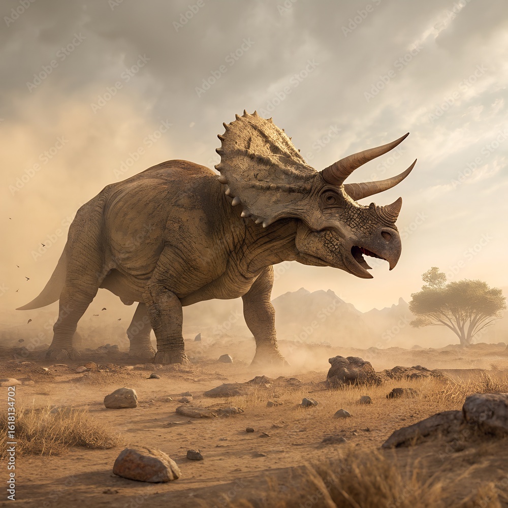 Fototapeta premium tyrannosaurus dinosaur 3d render