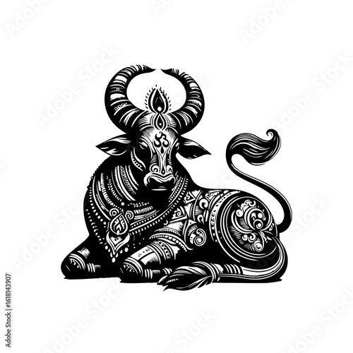 vector illustration of lord ganesha