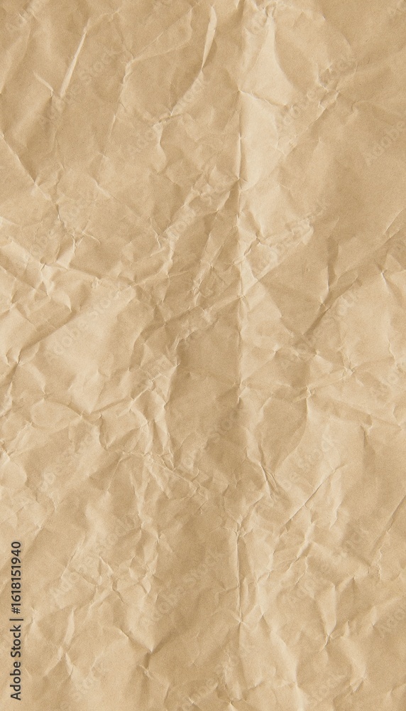 Fototapeta premium Brown crumpled paper iPhone wallpaper