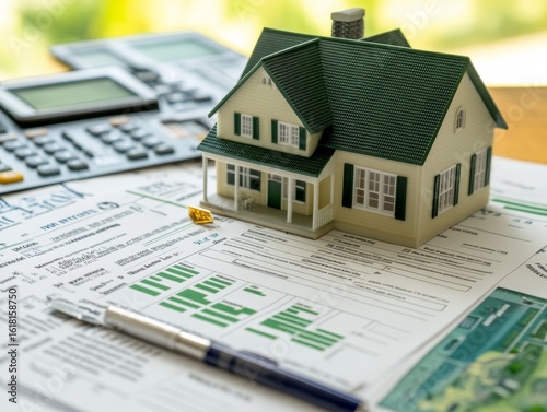 selective focus of paperwork showing approval for subsidized housing