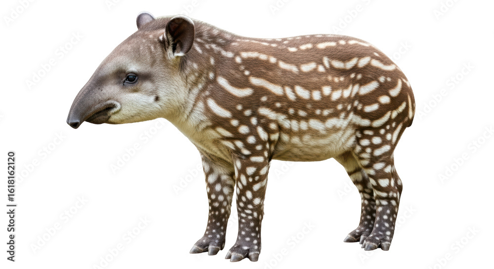 Naklejka premium Isolated Tapir