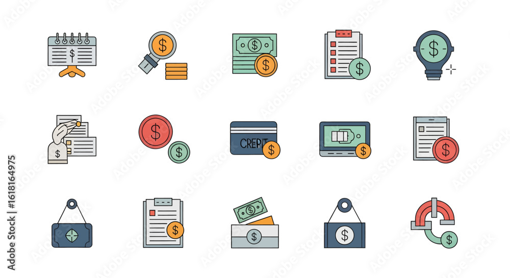 Digital nomad lifestyle vector icon set. Collection of elements for remote work, freelance, and world travel concept. Digital nomad lifestyle vector icon set. Collection of elements for remote work, freelance, and world travel concept.