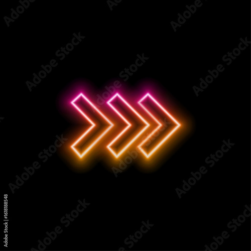 icon,neon arrows directions electric bright hd.