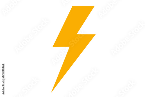 Free Download Yellow Lightning Bolt Icon, Power Symbol, Energy Flash - GFXLoad