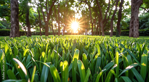 spring in the park