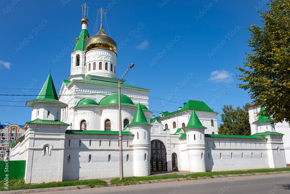 Obraz premium The old Church of the Entrance of the Lord in Jerusalem, Yoshkar-Ola, Republic of Mari El