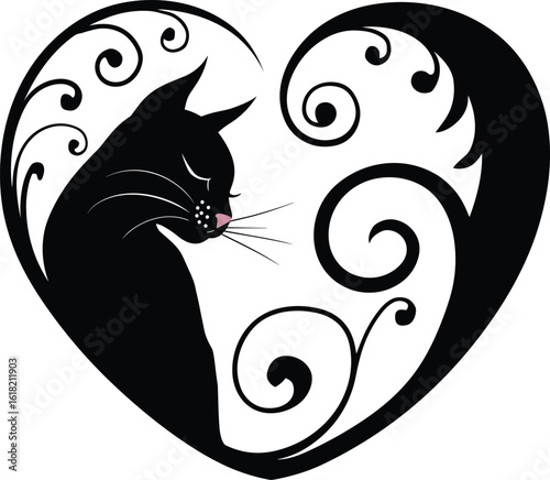 Cat Heart eps | Cat eps | Heart eps | Cat Silhouette |  american animal eps | cat love eps | kitten eps | cat lover gift | pet eps

Cat In Heart SVG, Cat Paws eps, Cat Footprints eps, Cat Lover eps, C