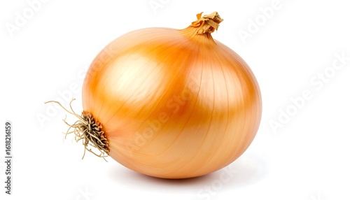 Wallpaper Mural Single yellow onion on white background Torontodigital.ca