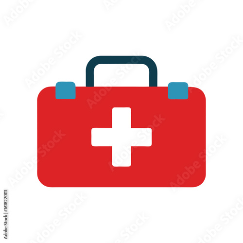 first aid kit vector illustration