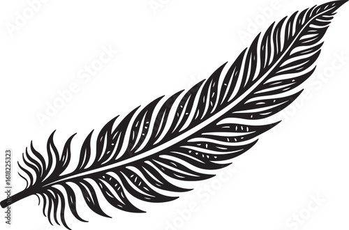 Elegant Feather Silhouette Bundle
