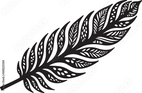 Elegant Feather Silhouette Bundle
