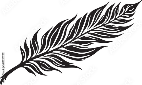 Elegant Feather Silhouette Bundle
