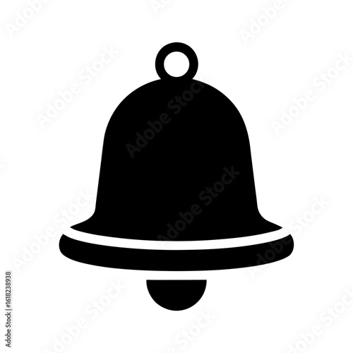 Notification Bell Vector Flat and Clean Look