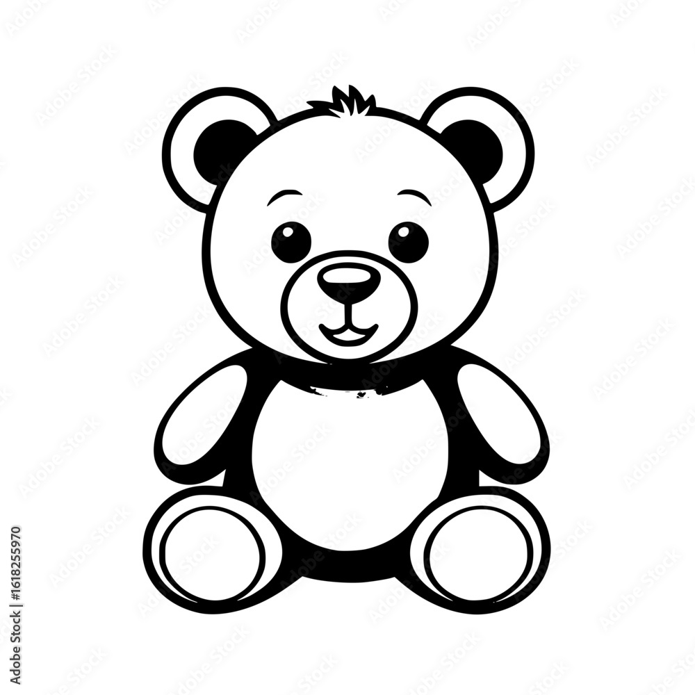 Fototapeta premium teddy bear cartoon