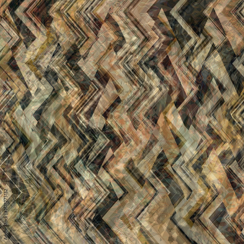 Vintage texture geometric pattern background. African ethnic zigzag motifs. carpet, fabric, textile, wallpaper, template, silk scarf, marble, fashion art