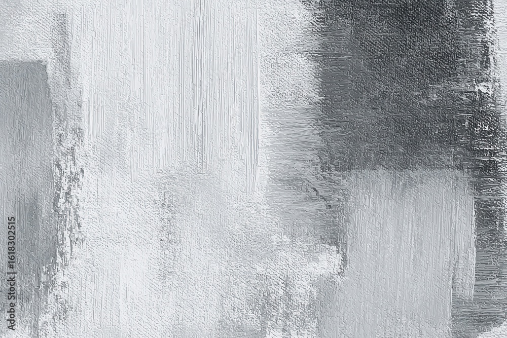 Fototapeta premium Abstract grey brushstroke texture for modern interiors. Chic acrylic background perfect for minimalist decor and contemporary art lovers seeking stylish design elements