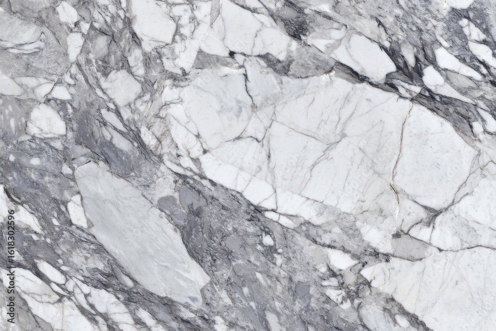 Fototapeta premium Elegant grey statuario marble texture perfect for upscale interior design and premium home decor applications