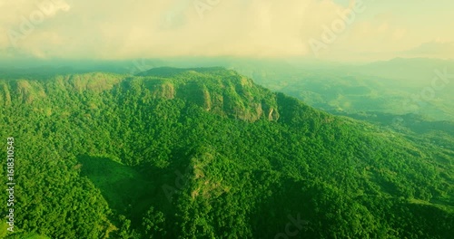 Coastal Fishpond Sunset Reflection Drone