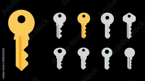 set of keys