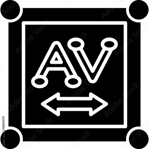 Kerning Icon