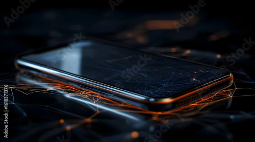 Advanced Smartphone Technology Illustration