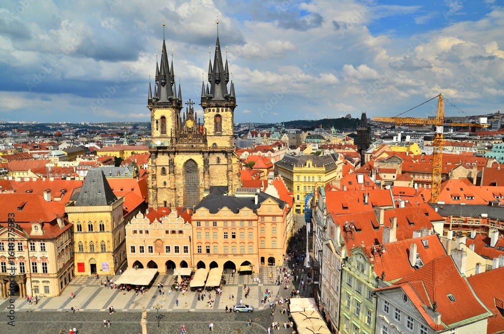 Obraz premium Prague Church of Our Lady before Týn
