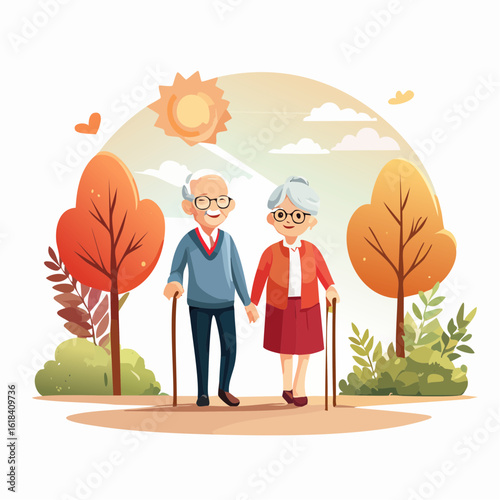 autumn in the park