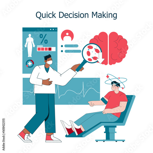 International Nurses Day. Flat Vector Illustration