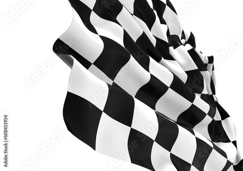 The checkered flag waves in...