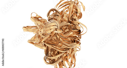 gold metallic paper