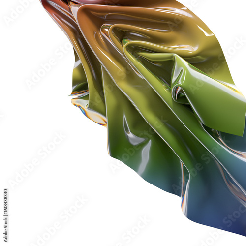 3D render abstract backgrou...