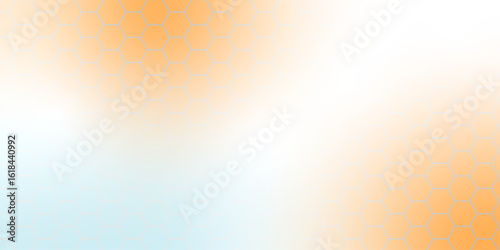 Abstract background with honeycombs seamless pattern hexagon.Modern simple style hexagonal graphic concept. vector illustration Science technology and medical concept hexagon on transparent background
