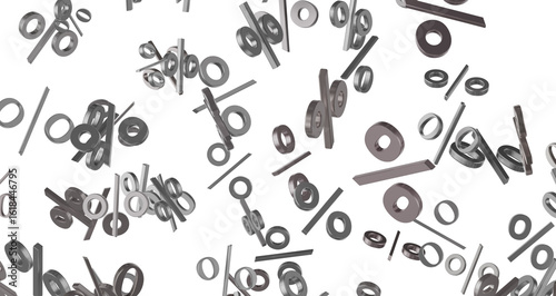 3d Sales icons floating in ...