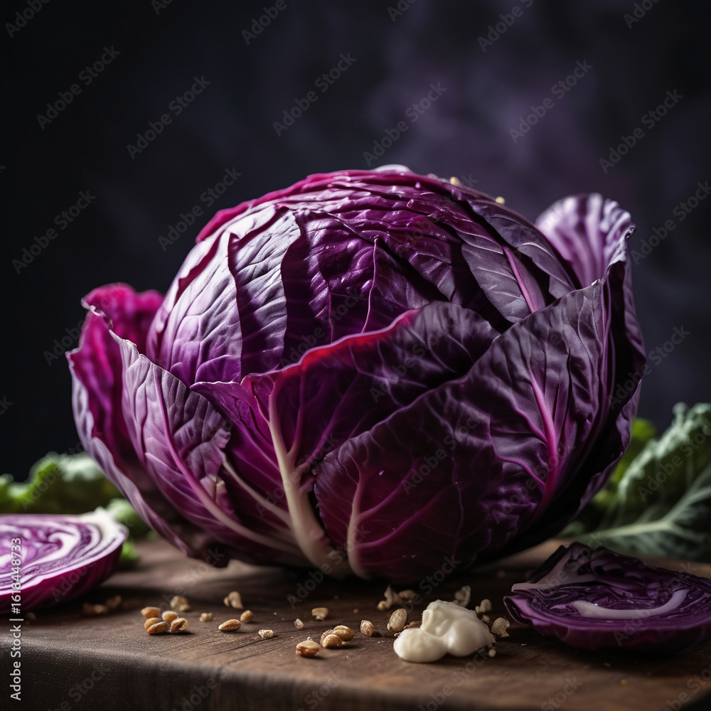 Obraz premium Rotkohl 3