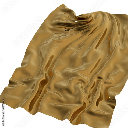 Golden waves of luxury gold...