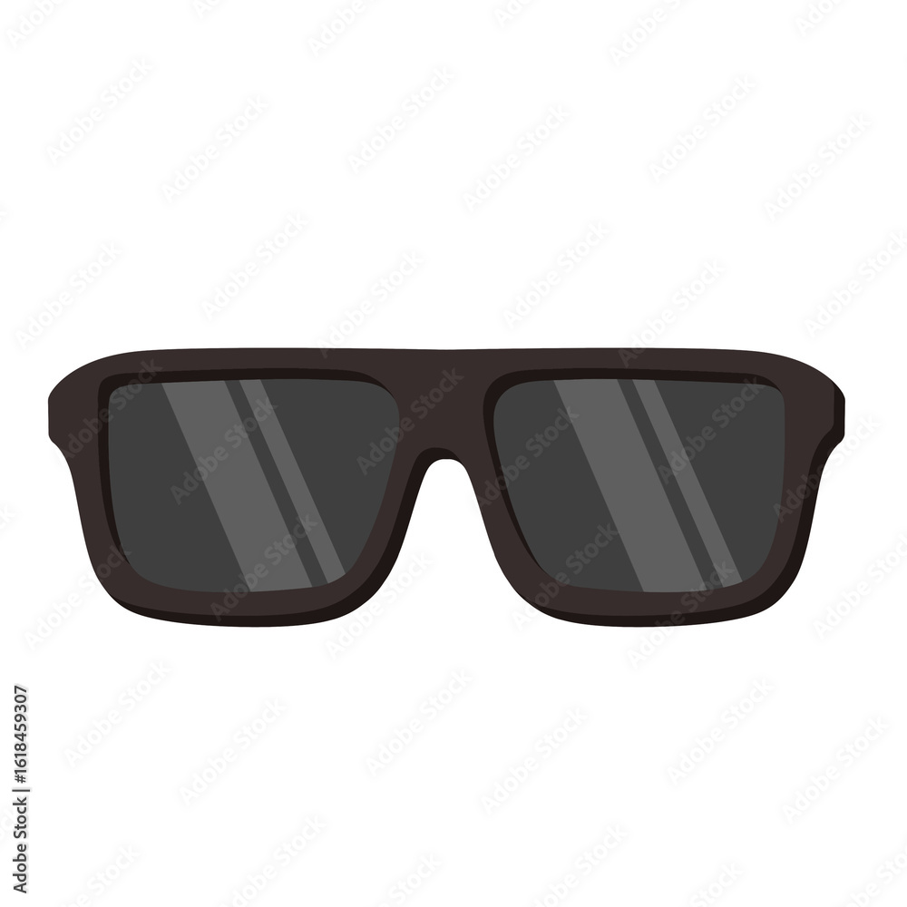 Fototapeta premium Stylish Dark Sunglasses