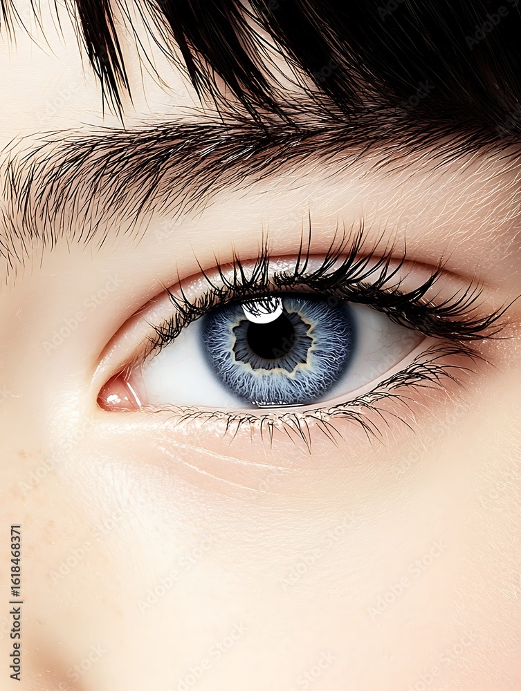 Obraz premium 蒼穹の瞳孔