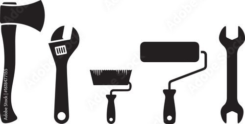 Hand Tools Work and Repair Set