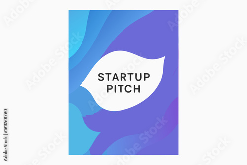 Startup Pitch:  A sleek and eye-catching startup pitch presentation with a modern design, perfect for conveying innovative ideas and capturing attention.