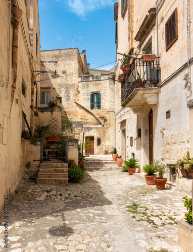 In the streets of Matera