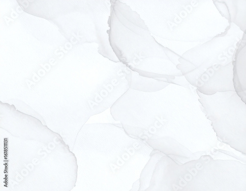 Elegant White Gray Watercolor Texture Background