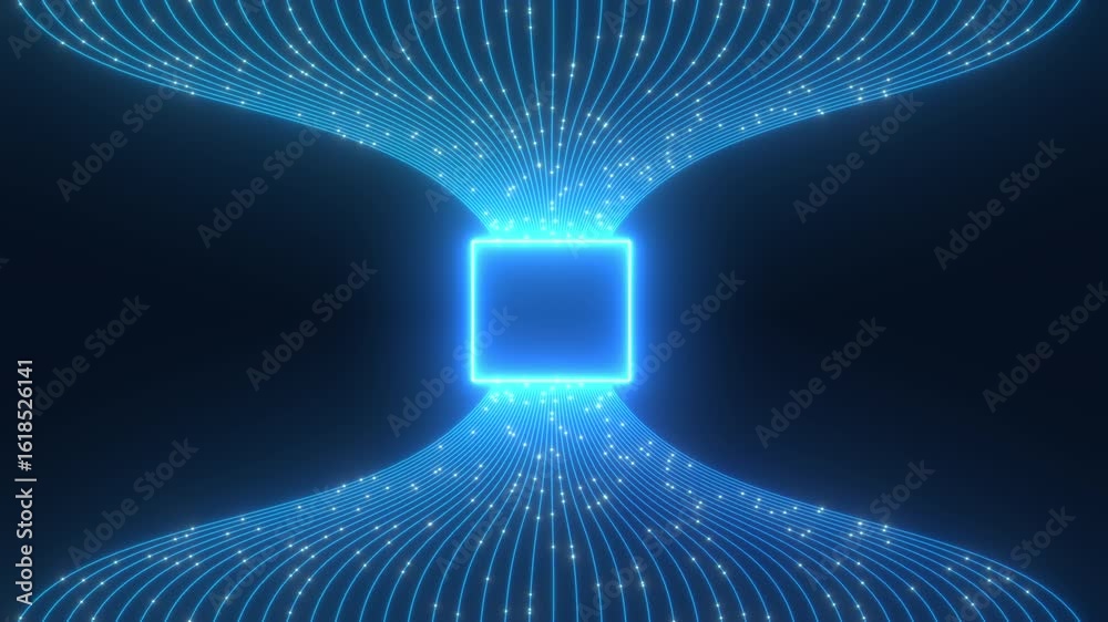 Neural Pathways Animation AI Data Flow Machine Learning Smart ...