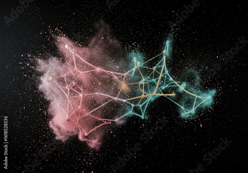 Chalk Neural Dust Explosion
