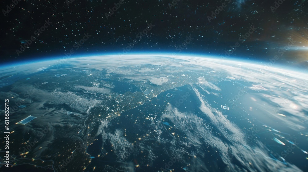 Obraz premium Earth from space