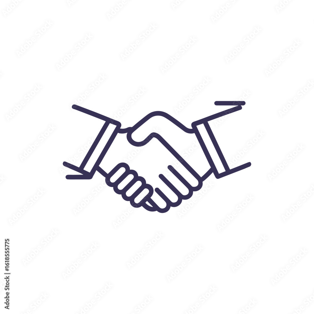 Two hands shaking in a professional setting, symbolizing partnership and collaboration Two hands shaking in a professional setting, symbolizing partnership and collaboration