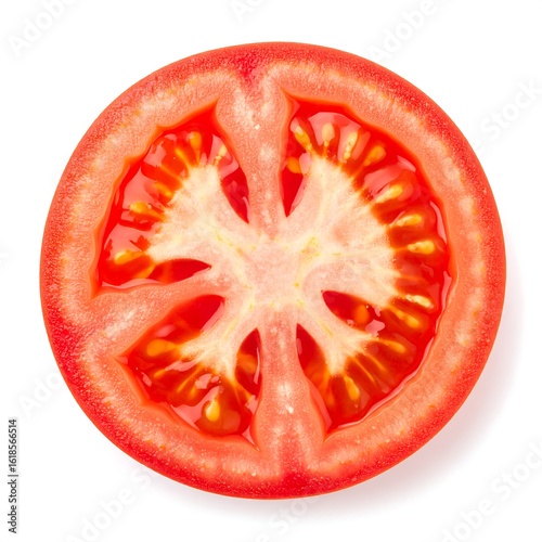 Wallpaper Mural Close-up tomato slice Torontodigital.ca