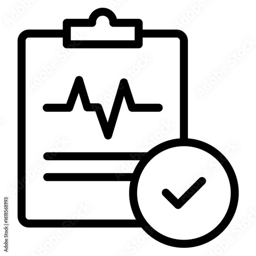 Diagnostic icon vector illustration