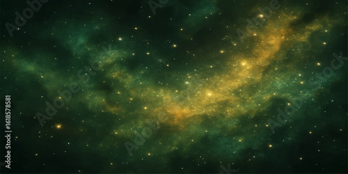 Abstract space background with stars galaxy night sky and cosmic nebula elements